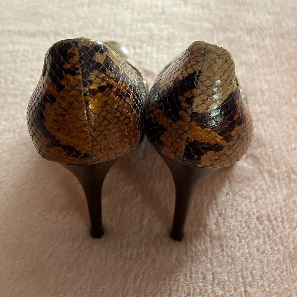 Coach Snakeskin Heels - Picture 4 of 4